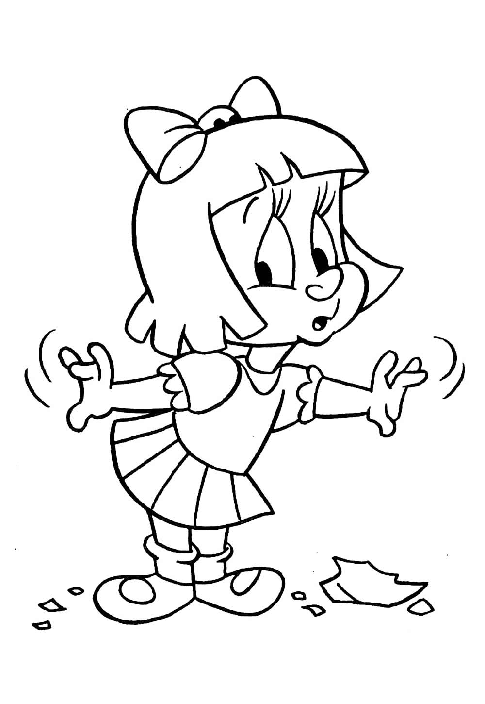 Desenho de Tiny Toons para colorir