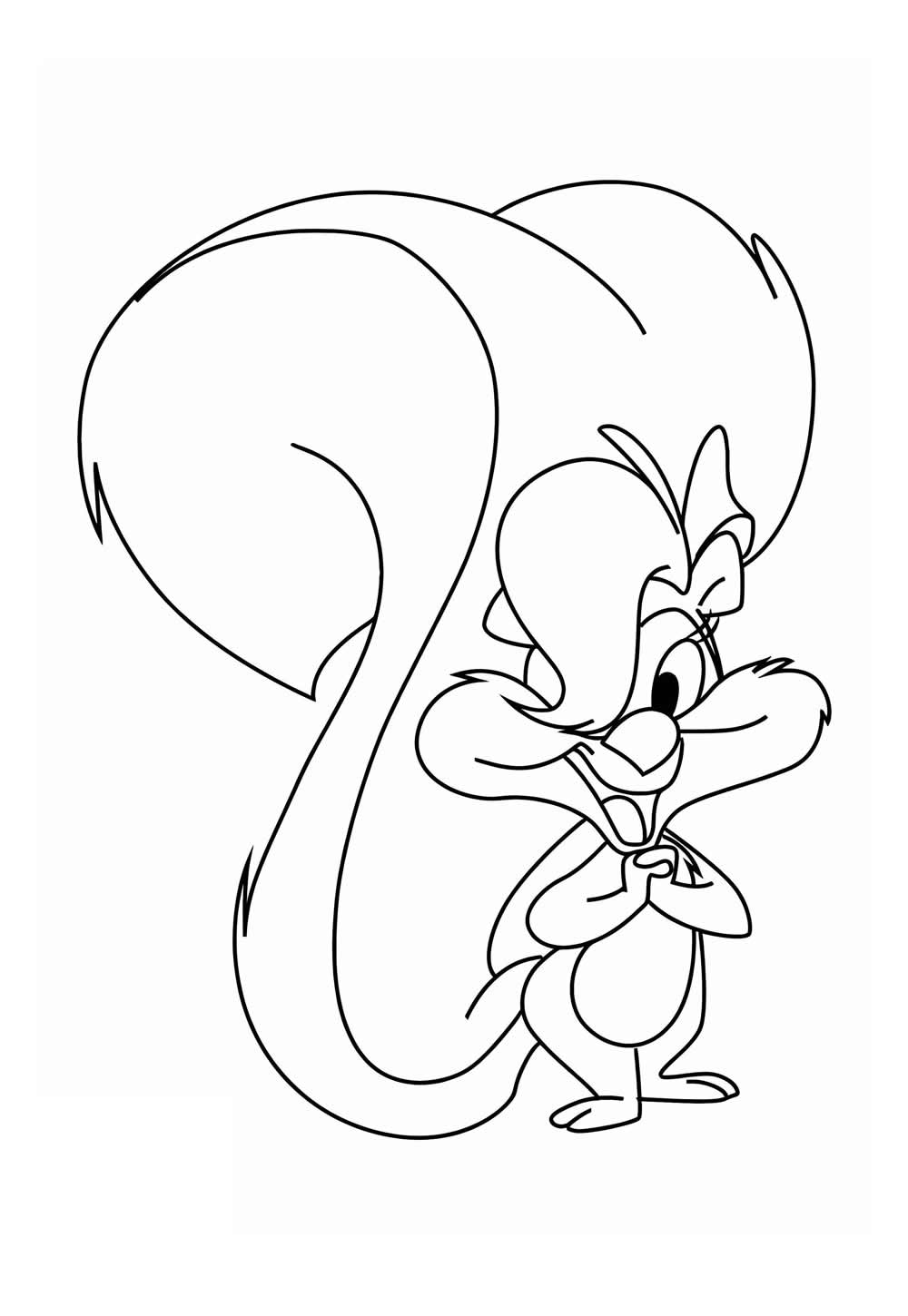 Tiny Toon Adventures para colorir