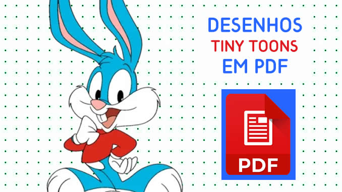 Desenhos de Tiny Toon Adventures em PDF