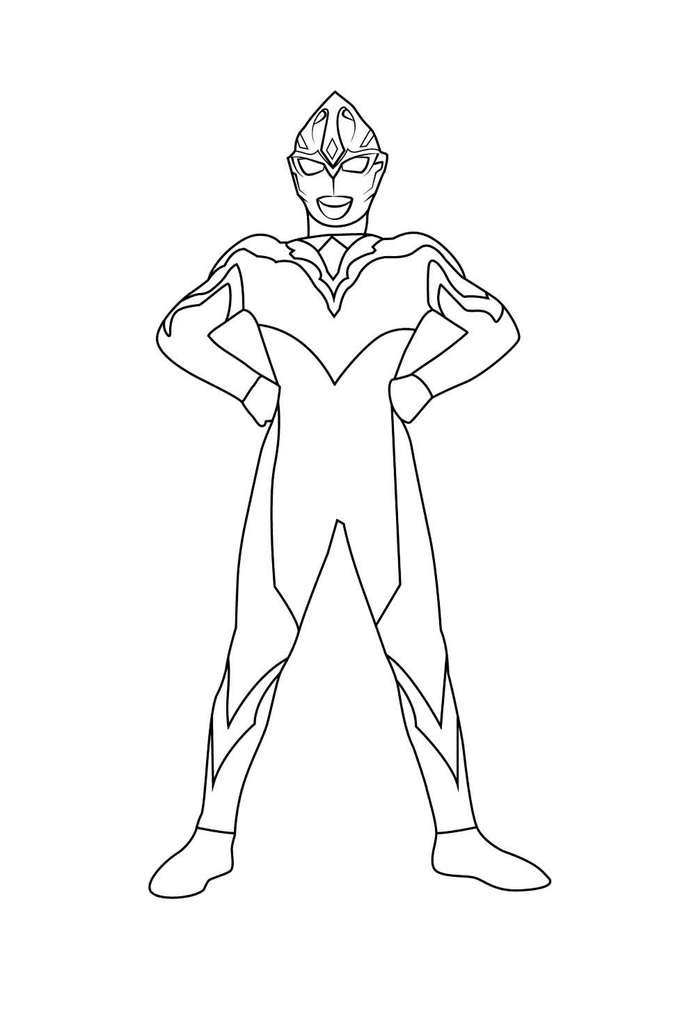 Desenho do Ultraman
