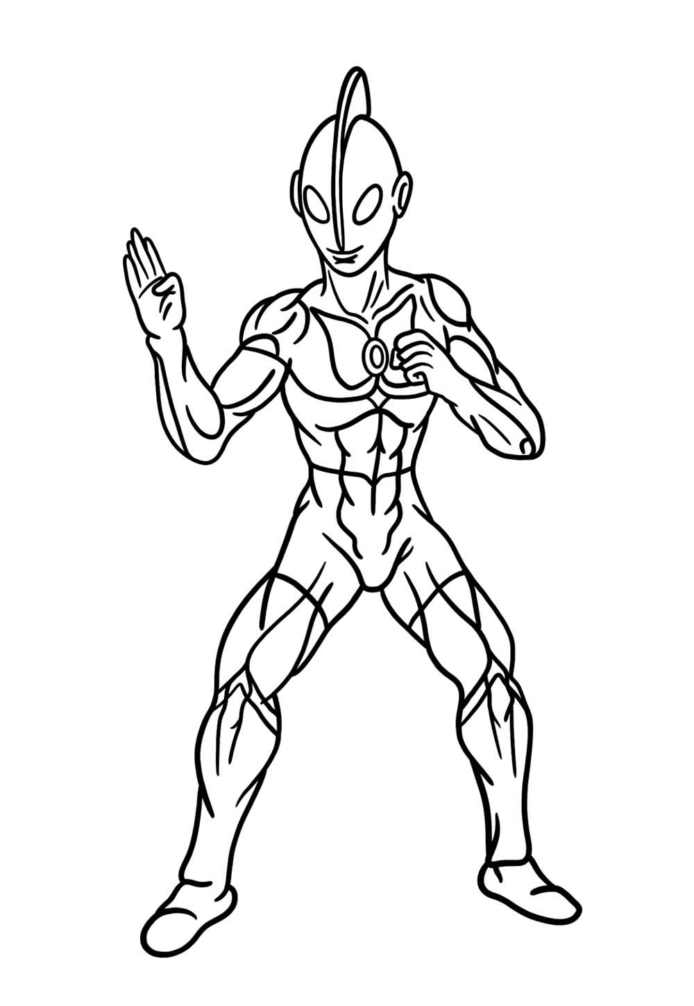 Desenho de Ultraman