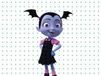 Desenhos de Vampirina para colorir