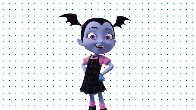 Desenhos de Vampirina para colorir