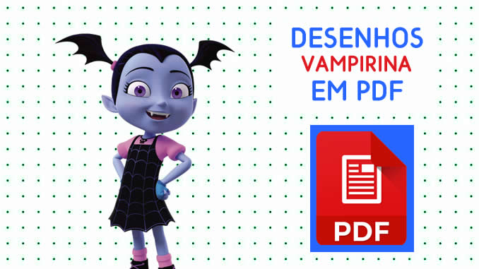 Desenhos de Vampirina em PDF
