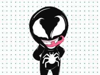 Desenhos de Venom Baby para colorir