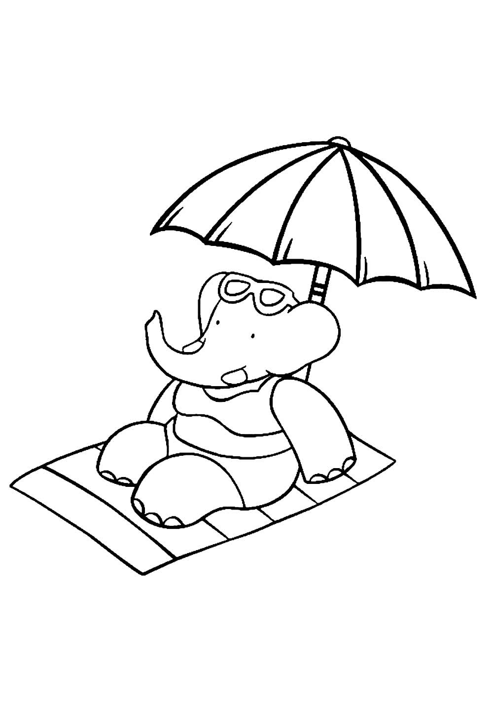 Desenho Babar Colorir