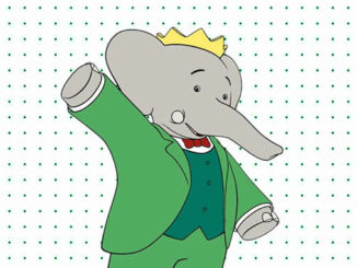 Desenhos do Babar para colorir
