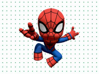 Desenhos do Homem-Aranha Baby para colorir