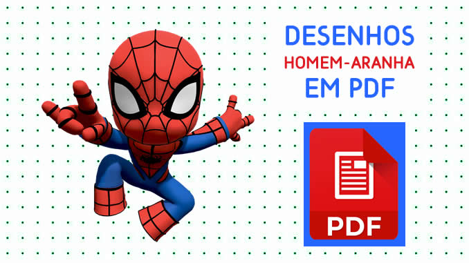 Desenhos do Homem-Aranha Baby em PDF