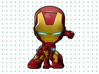 Desenhos do Homem de Ferro Baby para colorir