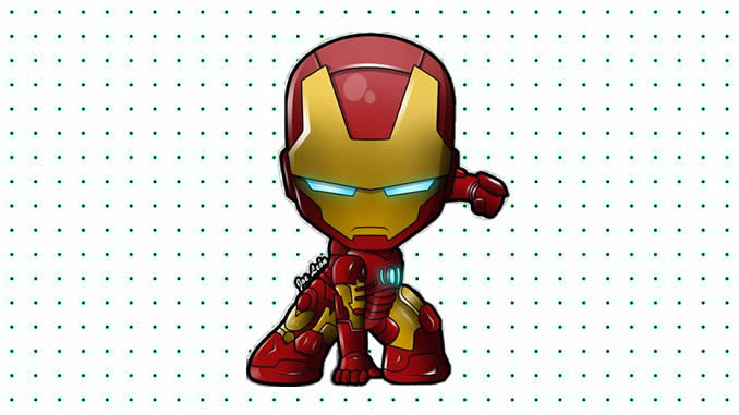 Desenhos do Homem de Ferro Baby para colorir