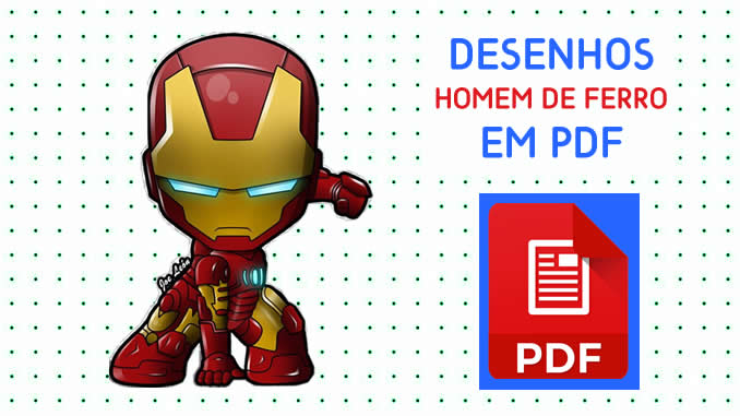 Desenhos do Homem de Ferro Baby em PDF