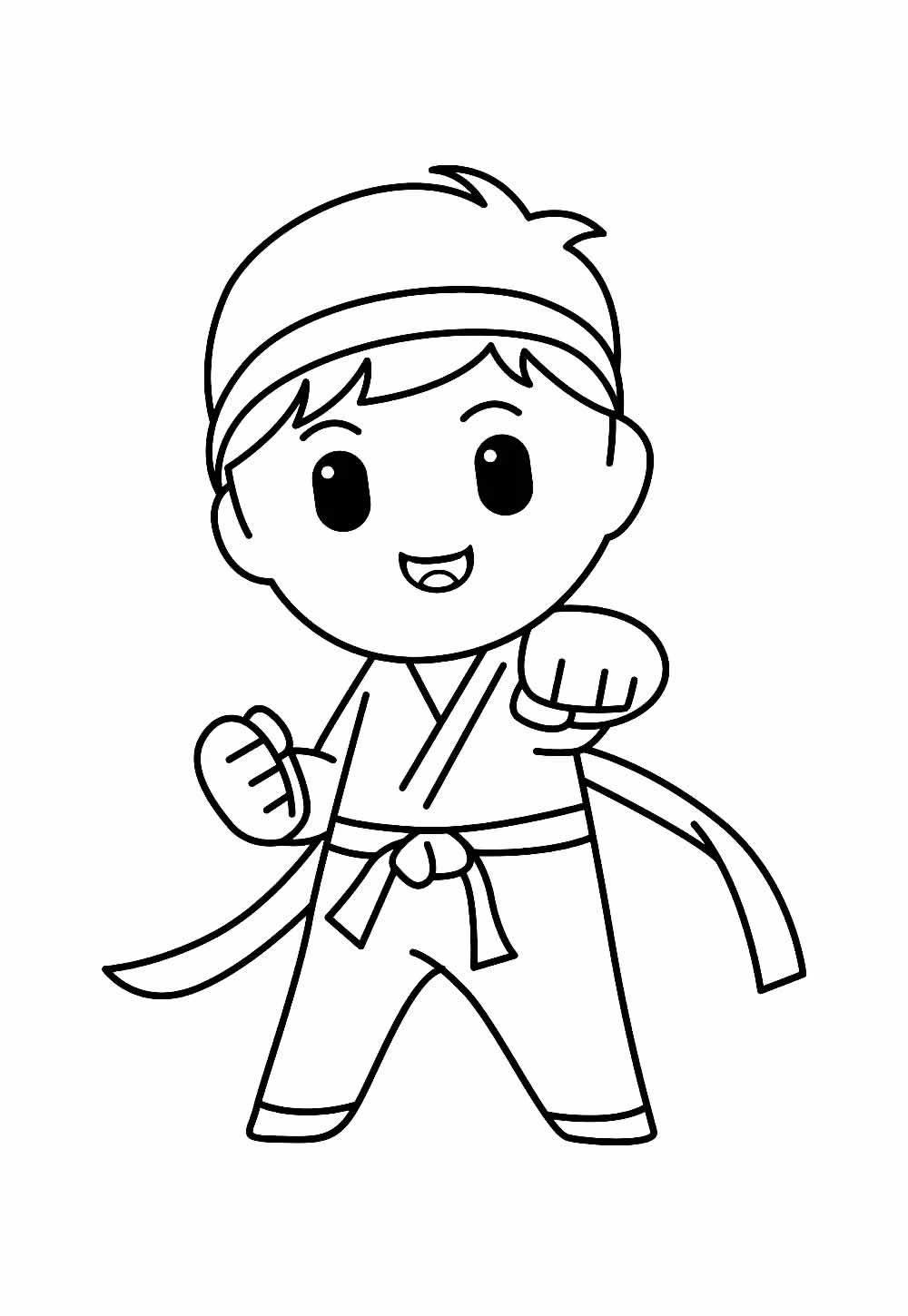 Ryu Bebê para colorir