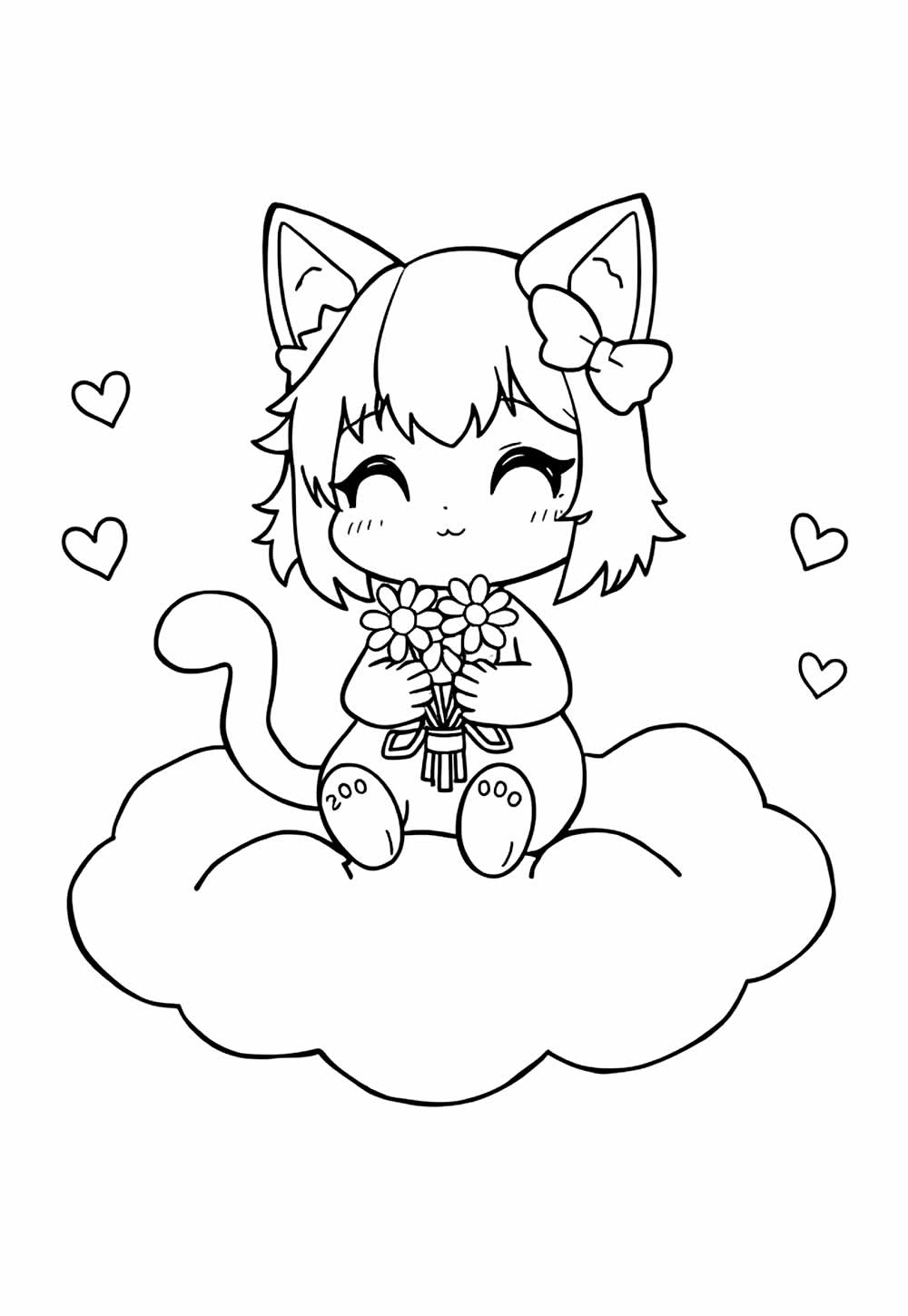 Desenho para Colorir da Kuromi