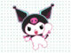 Desenhos da Kuromi para colorir