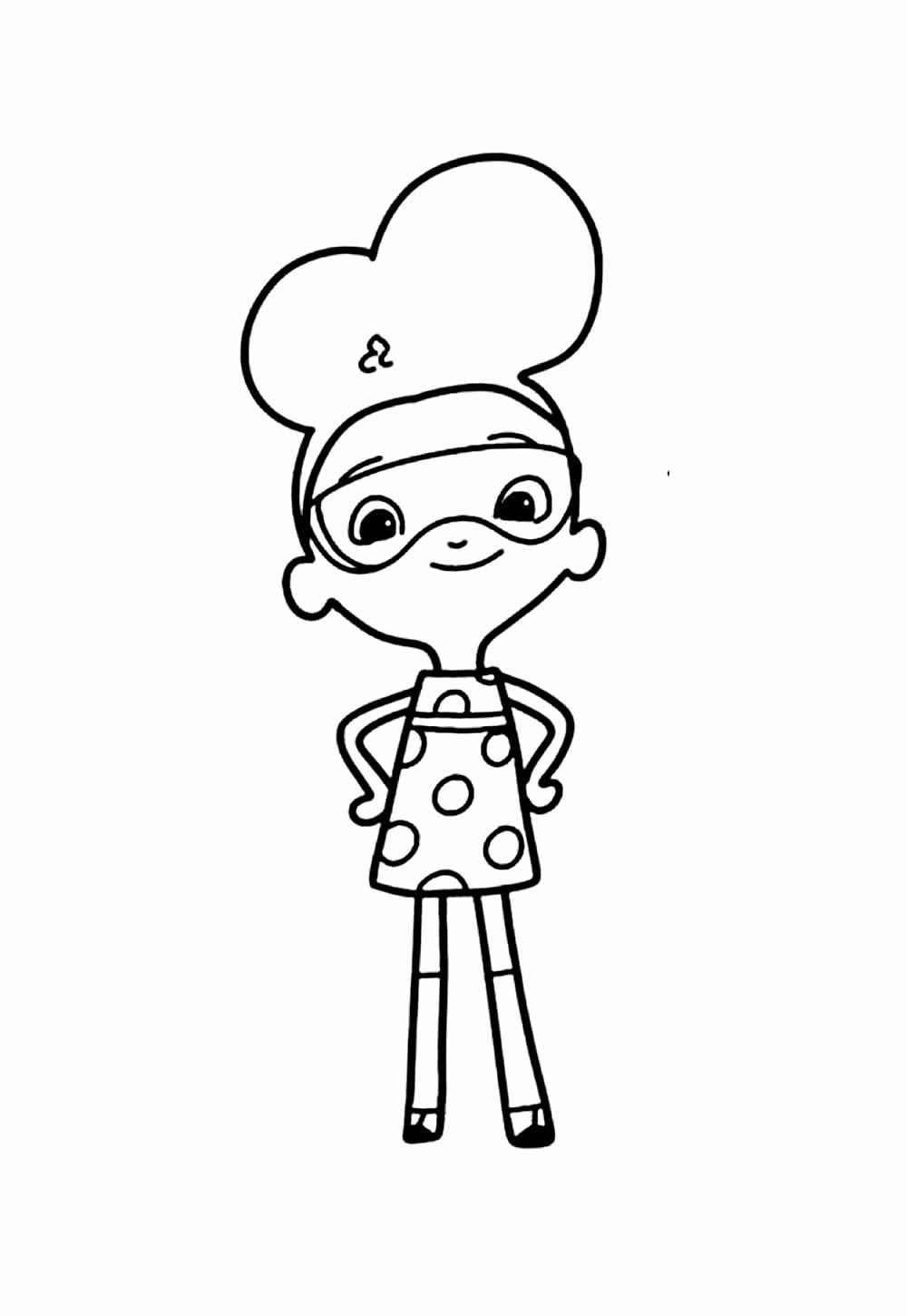 Ada Batista para colorir