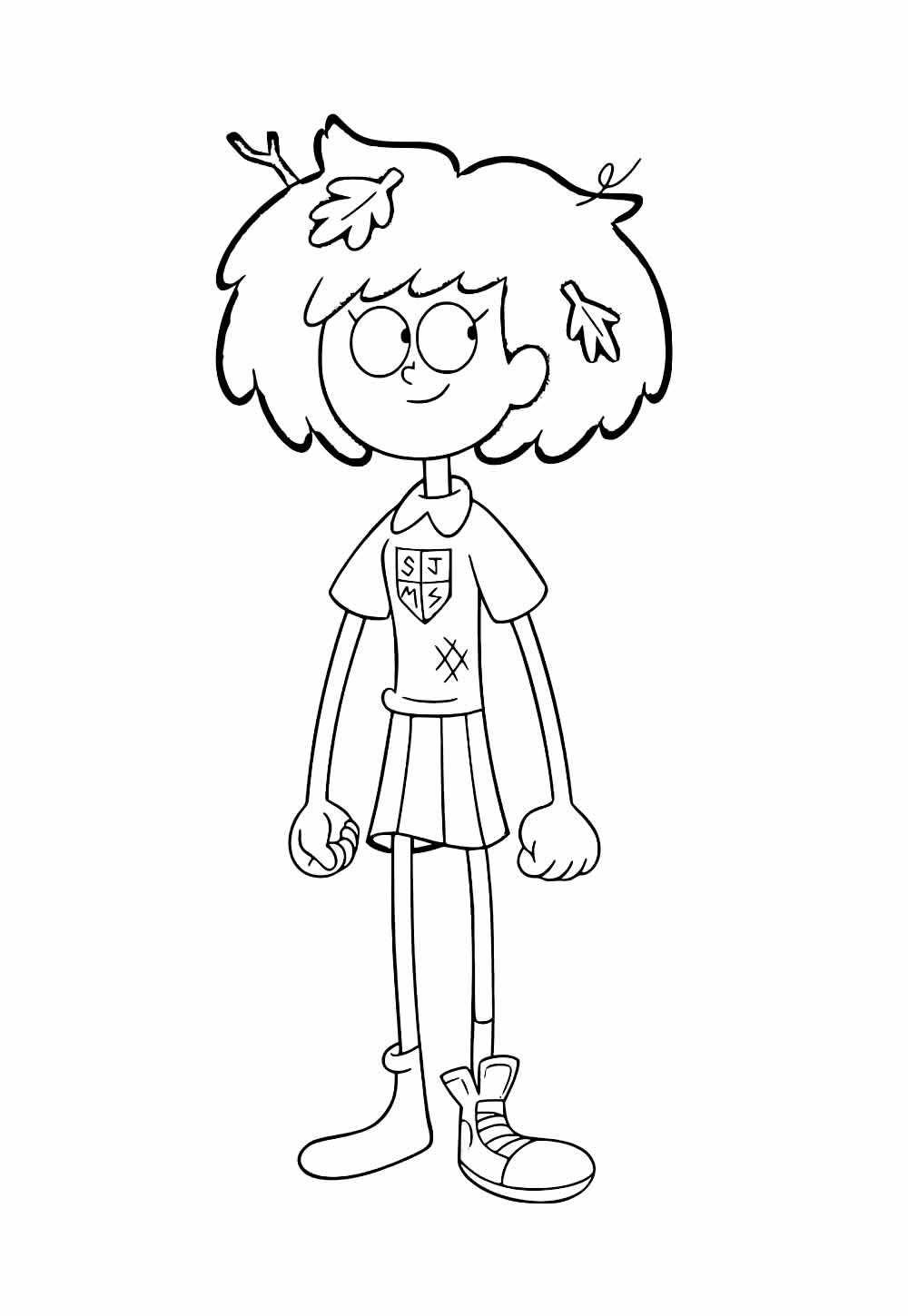 Desenhos Amphibia Colorir