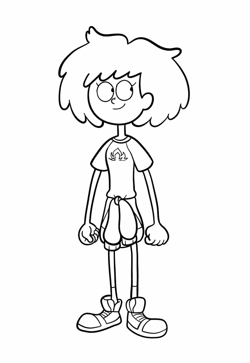 Desenho de Amphibia para Colorir