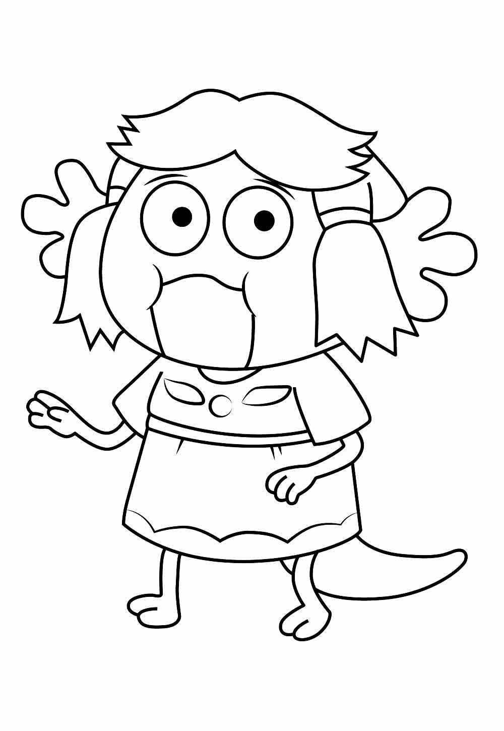 Desenho Amphibia Pintar