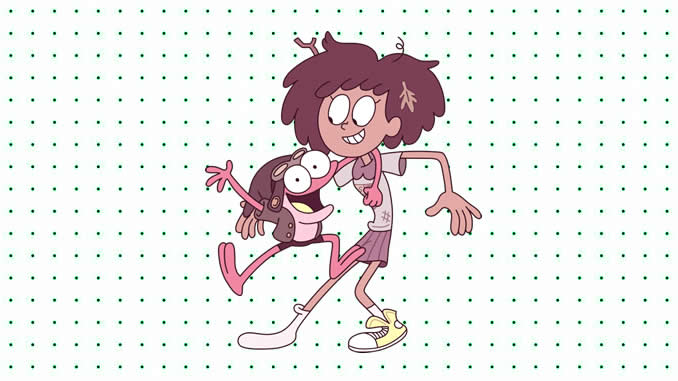 Desenho de Amphibia para colorir