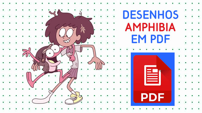 Desenho de Amphibia em PDF