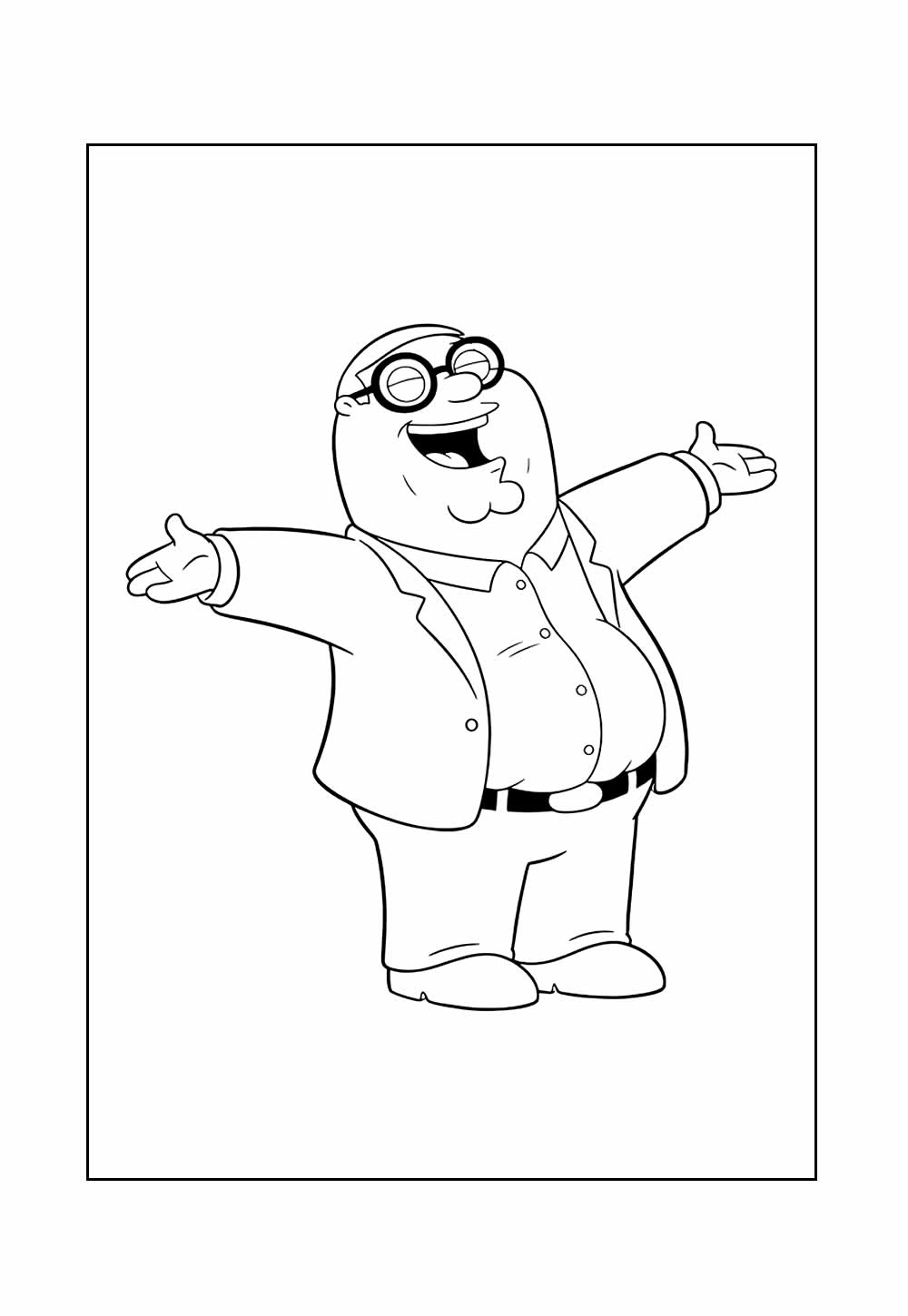 Family Guy para colorir