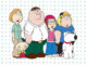 Desenhos de Family Guy para colorir