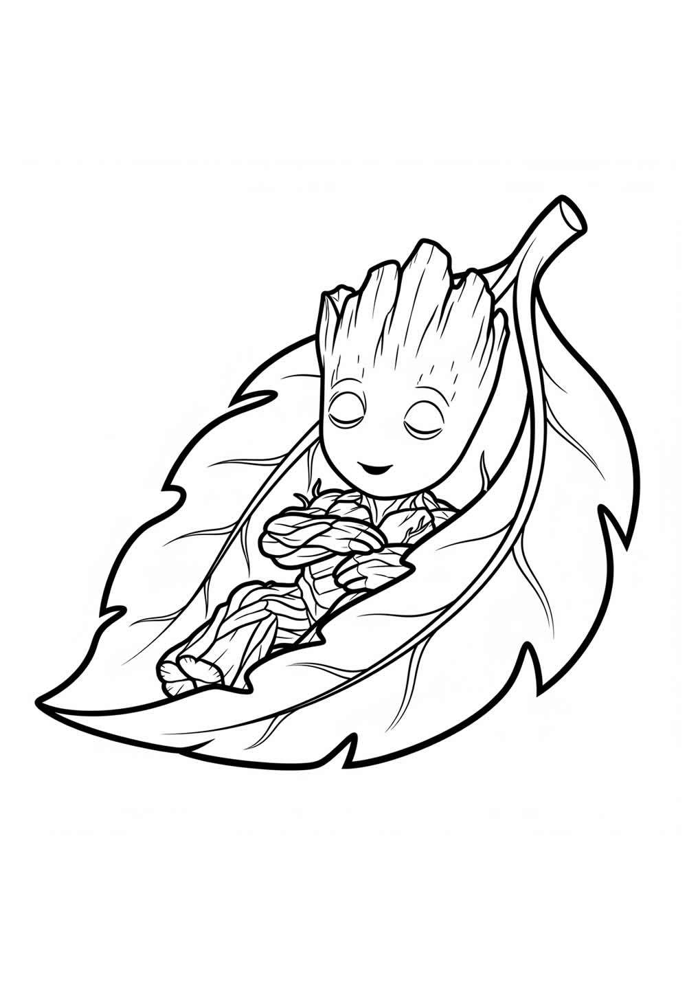 Desenho do Groot