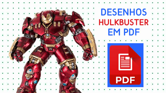 Desenhos de Hulkbuster em PDF
