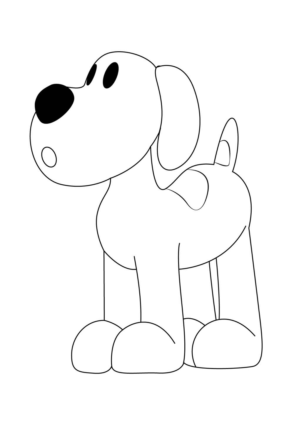 Desenho de Pocoyo para colorir