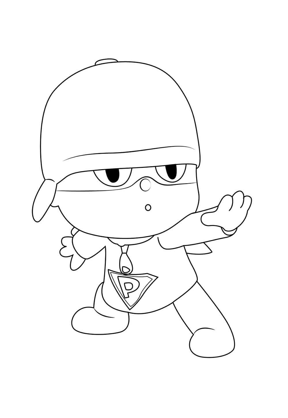 Desenho de Pocoyo
