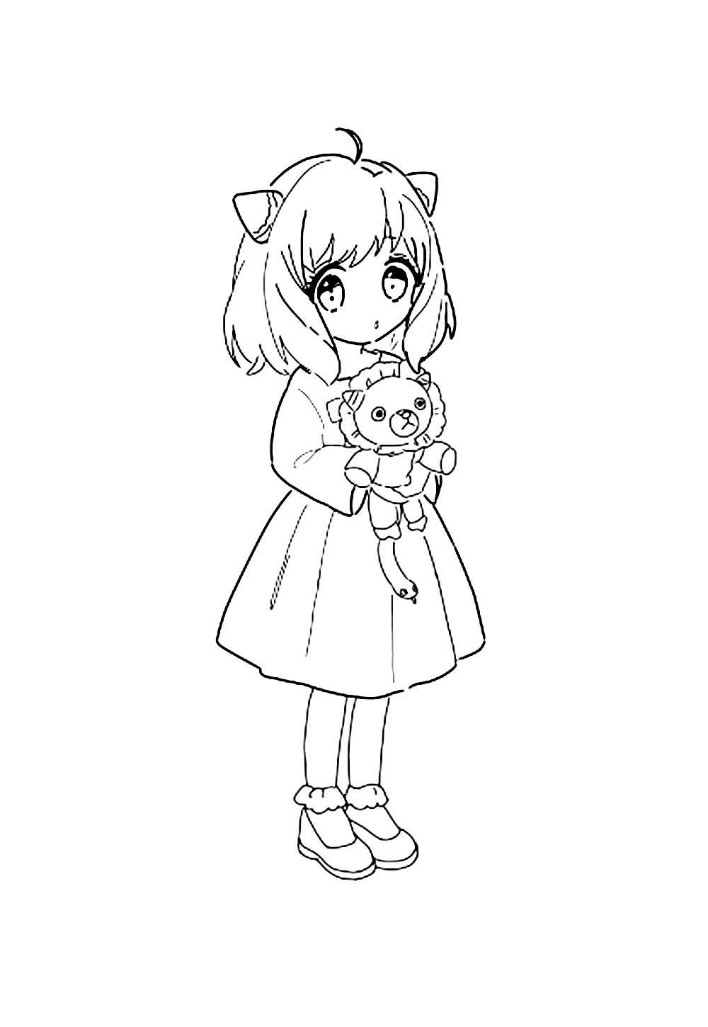 Desenho de Spy x Family para colorir