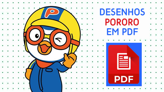 Desenhos do Pororo em PDF