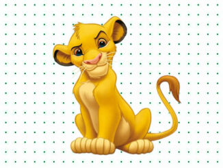 Desenhos de Simba para colorir