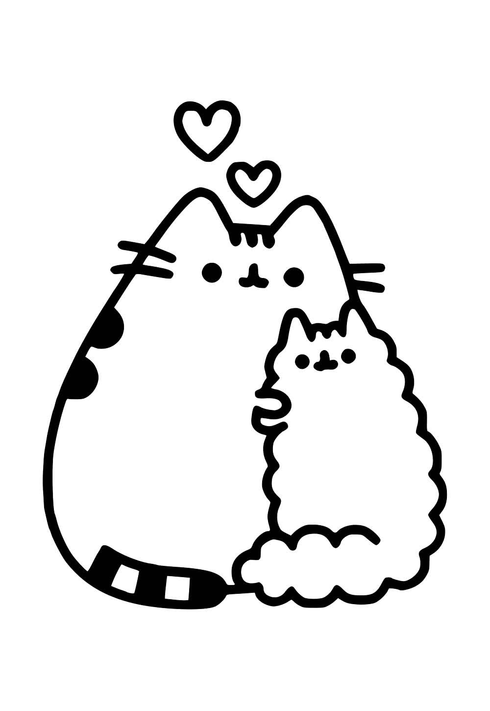Desenho de Pusheen