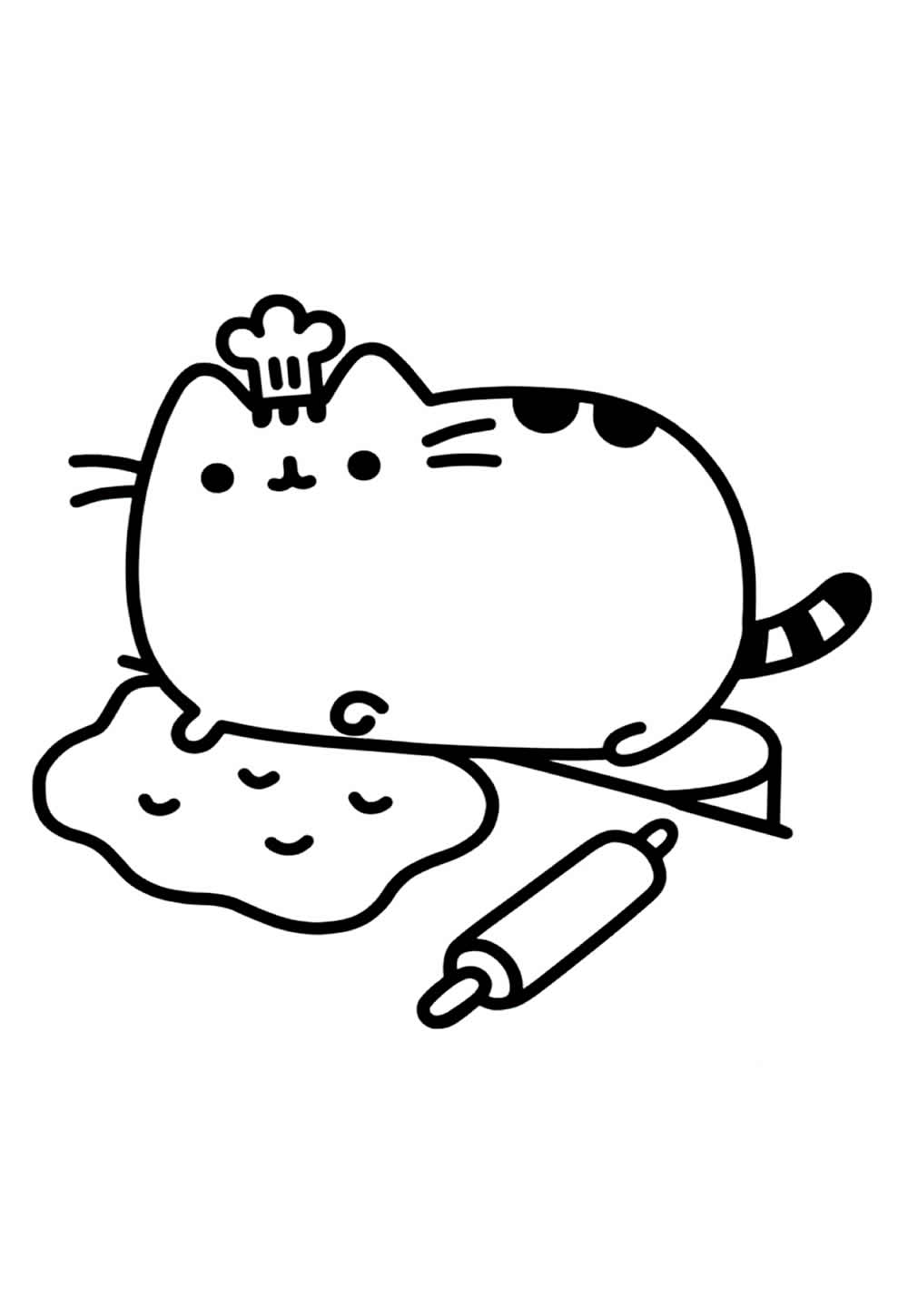 Pusheen Colorir
