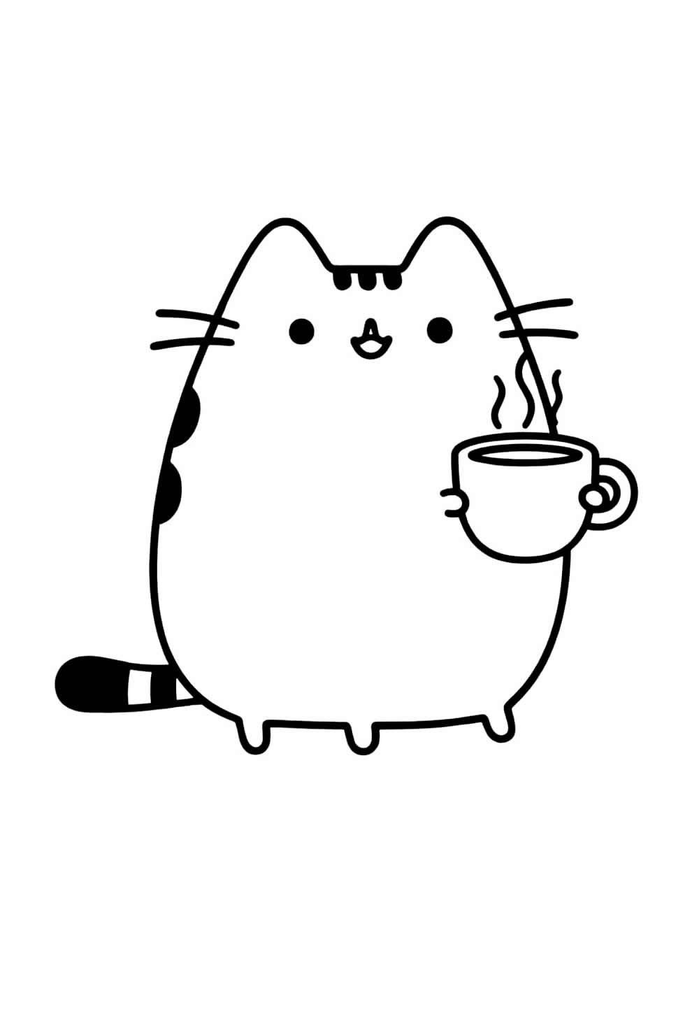 Pusheen Colorir