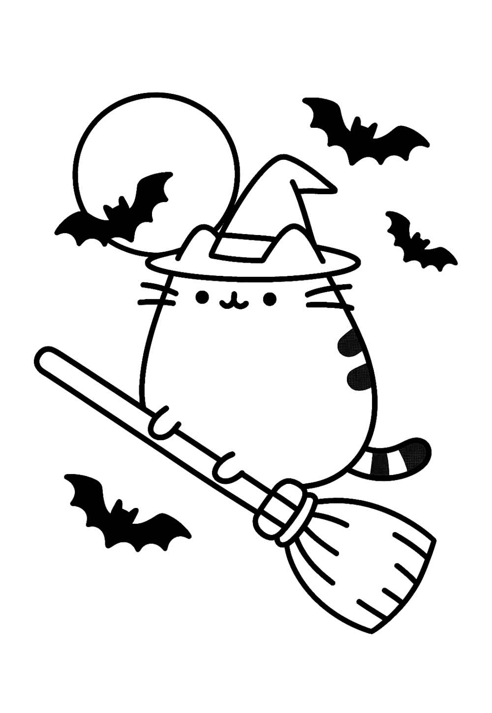 Pusheen Colorir Desenhos