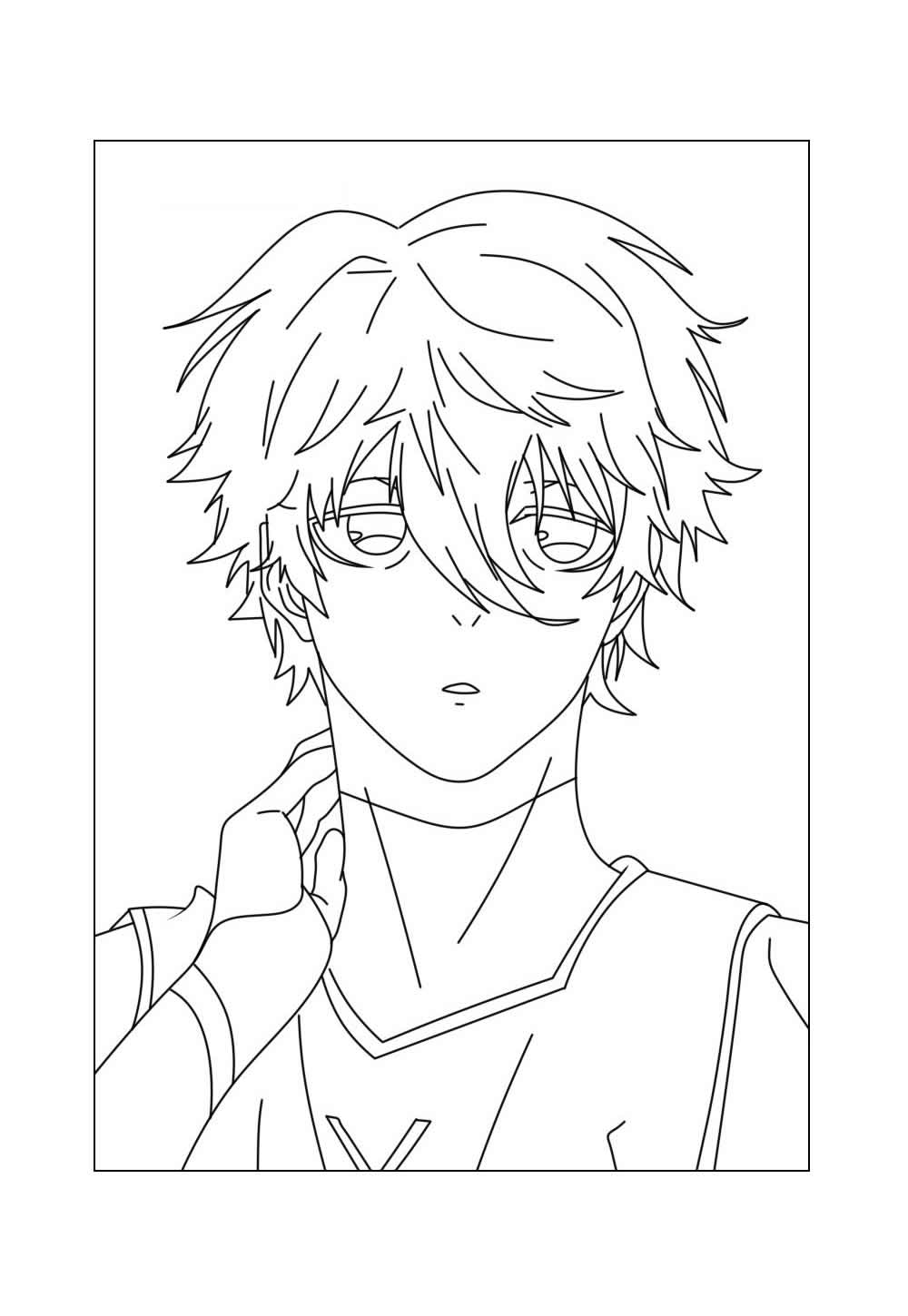 Desenhos de Blue Lock para Colorir e Pintar