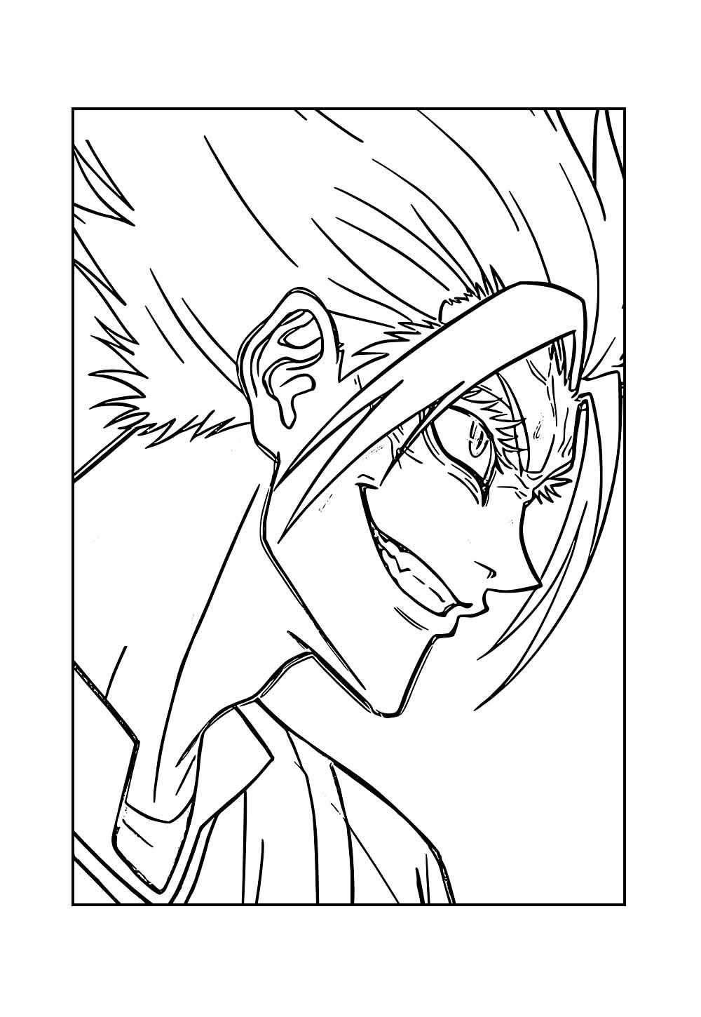 Desenho de Blue Lock para colorir