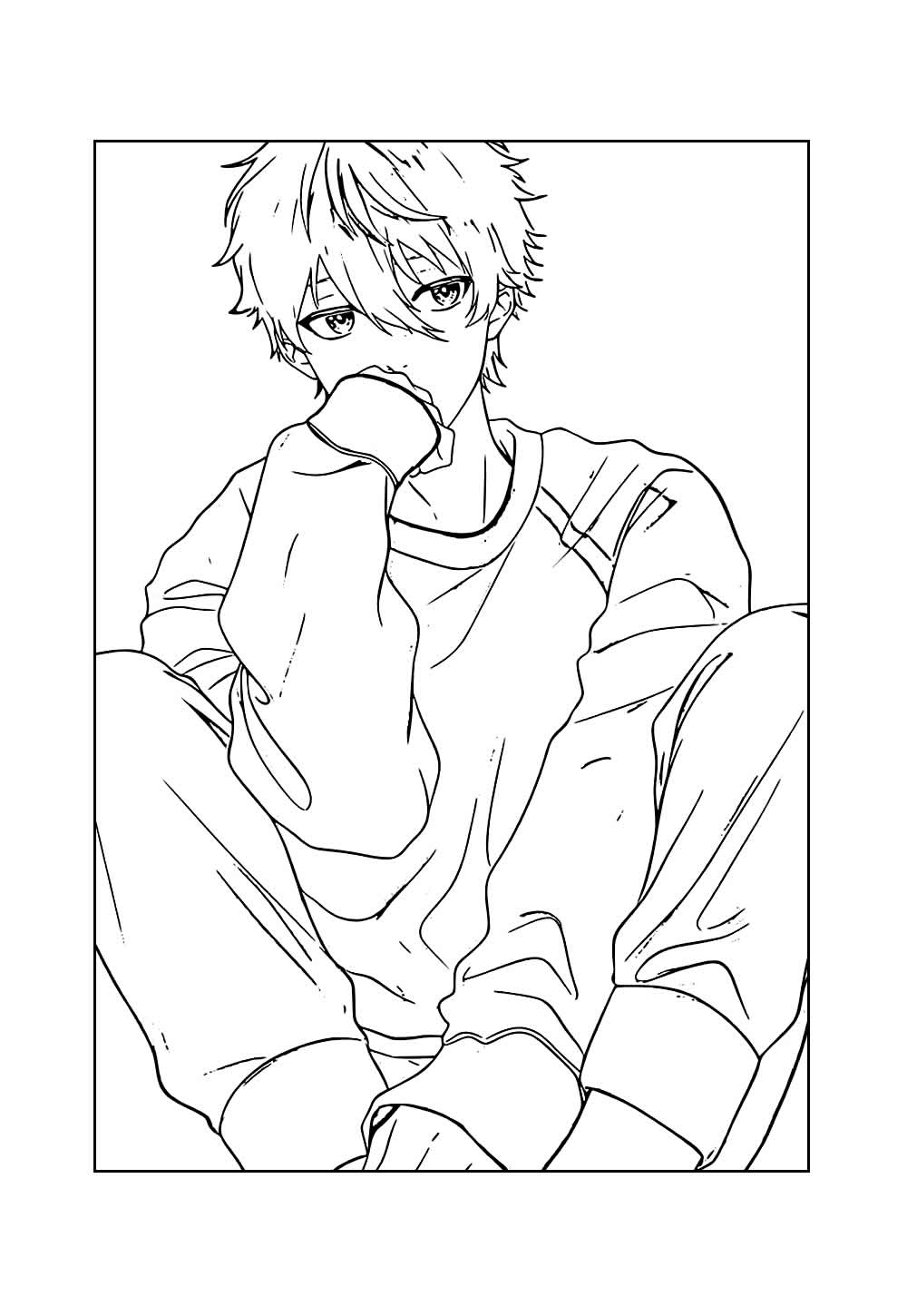 Desenho de Blue Lock