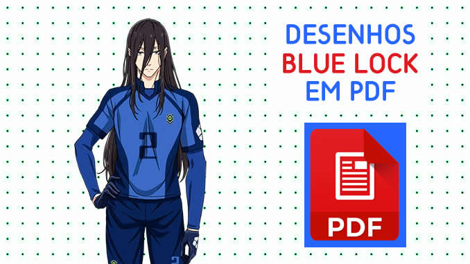 Desenho de Blue Lock para colorir