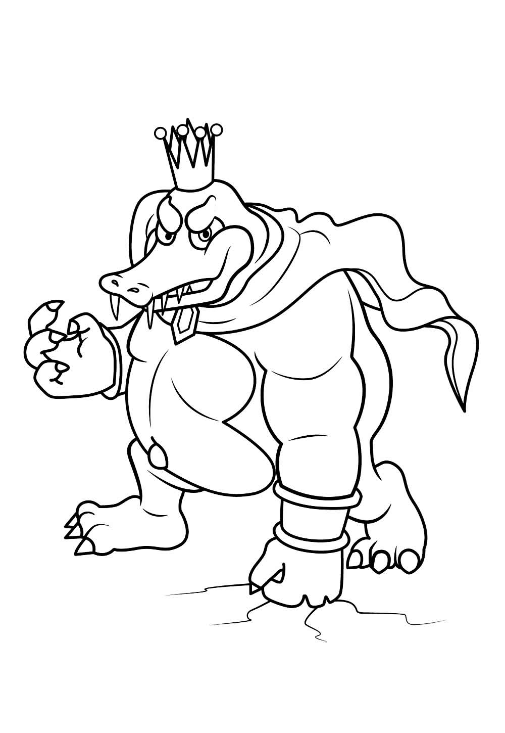 Desenho Donkey Kong Colorir