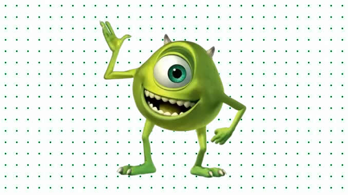 Desenhos de Mike Wazowski para colorir