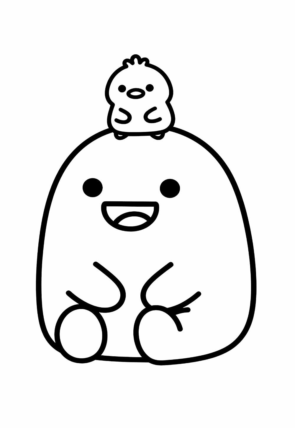 Molang para colorir
