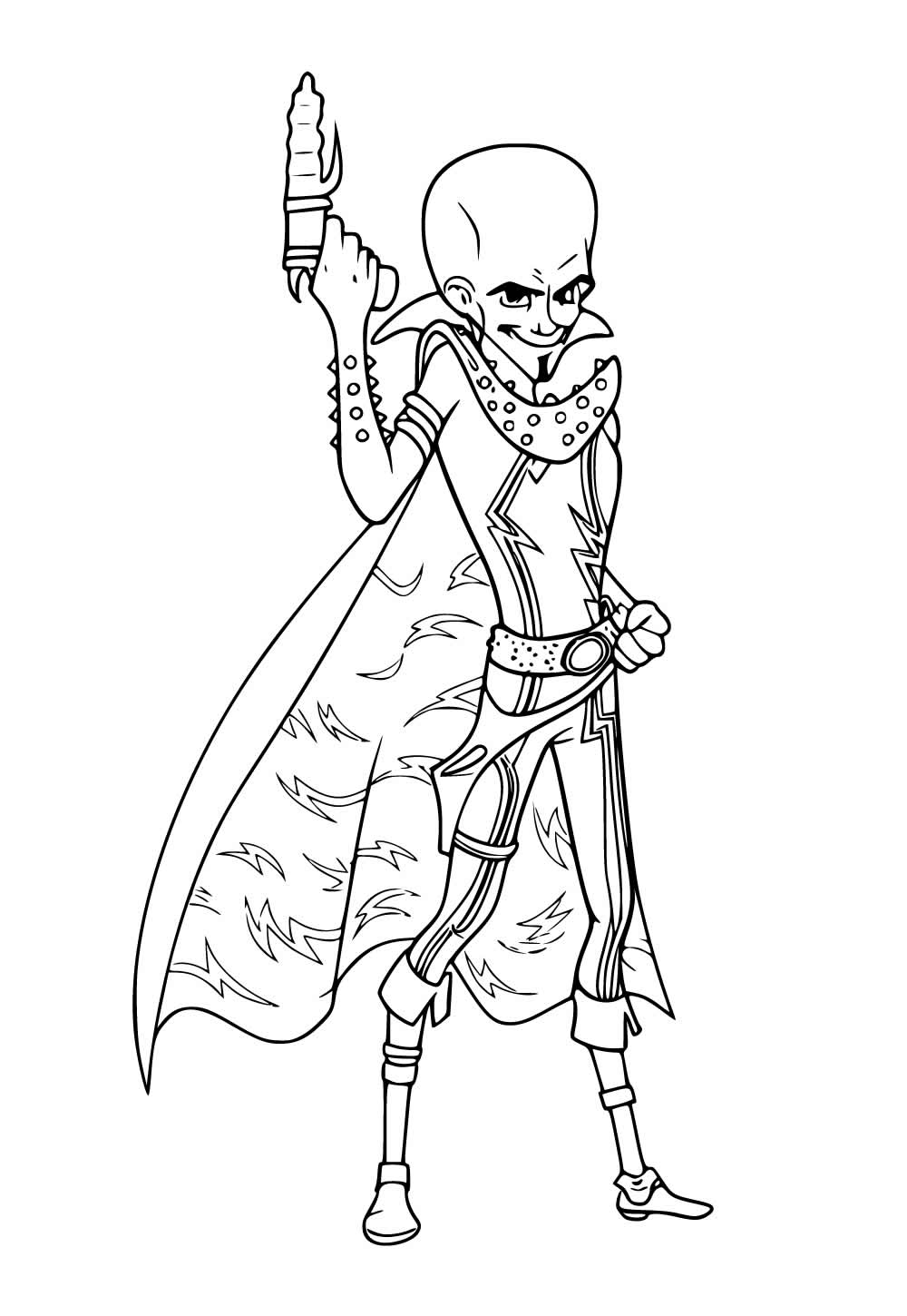 Desenho de Megamente