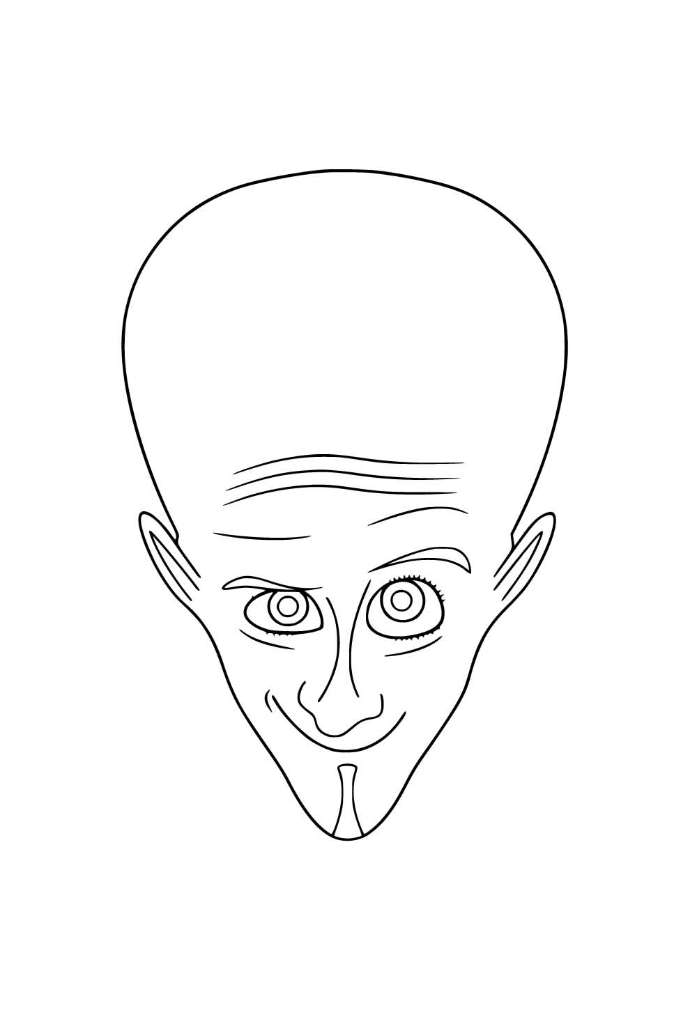 Desenho de Megamente