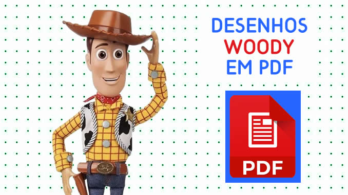 Desenhos do Woody em PDF