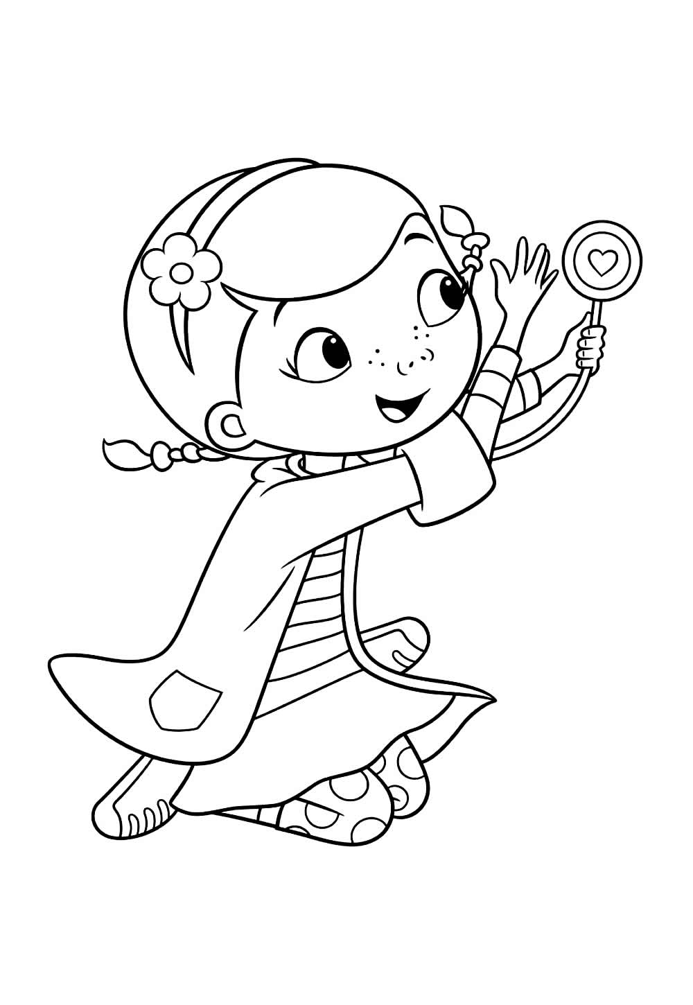 Desenho da Doutora Brinquedos para colorir