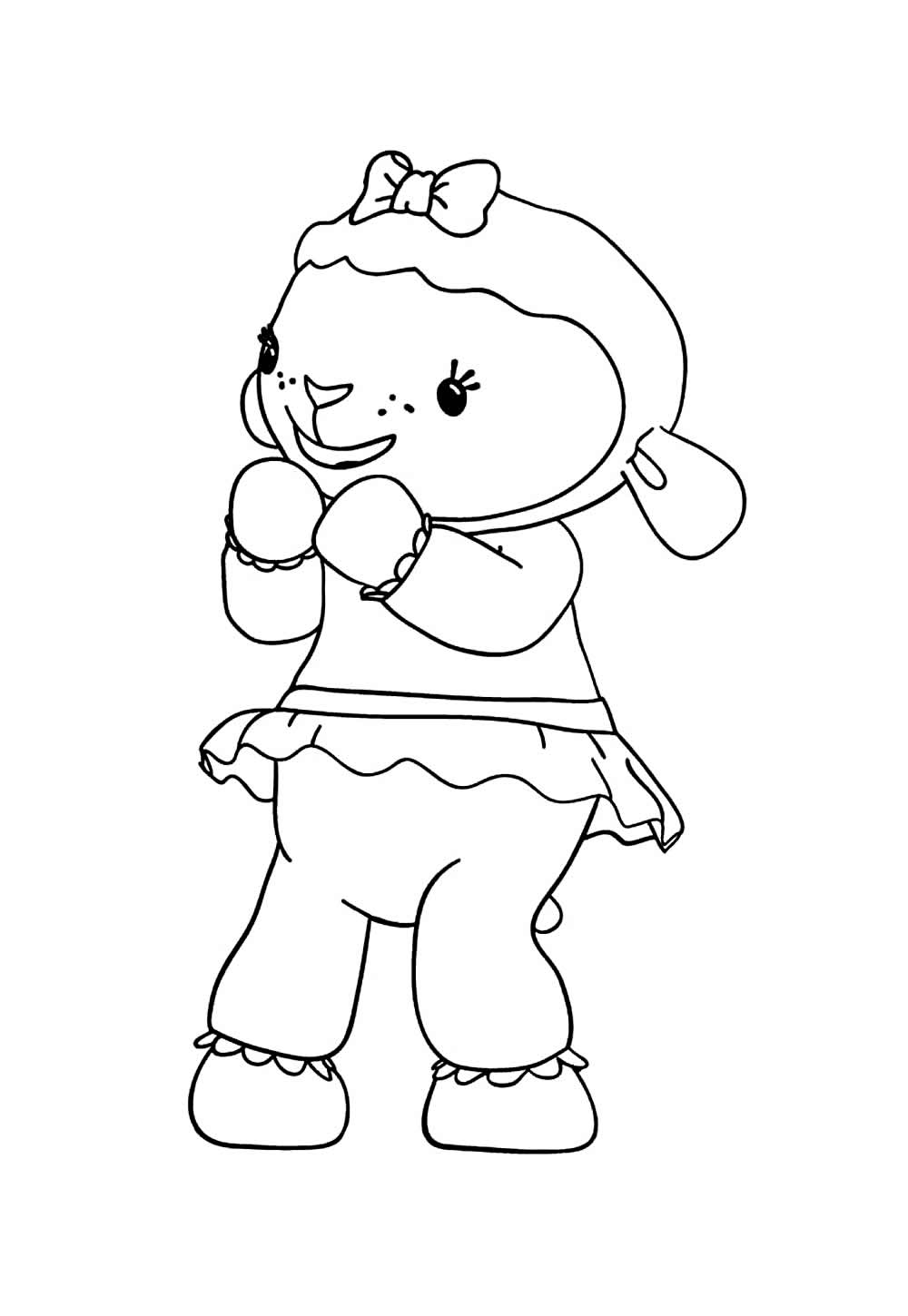 Doutora Brinquedos para colorir